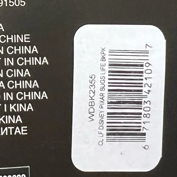 NWT Loungefly Disney Pixar A Bug’s Life Mini Backpack NEW - Picture 7 of 8